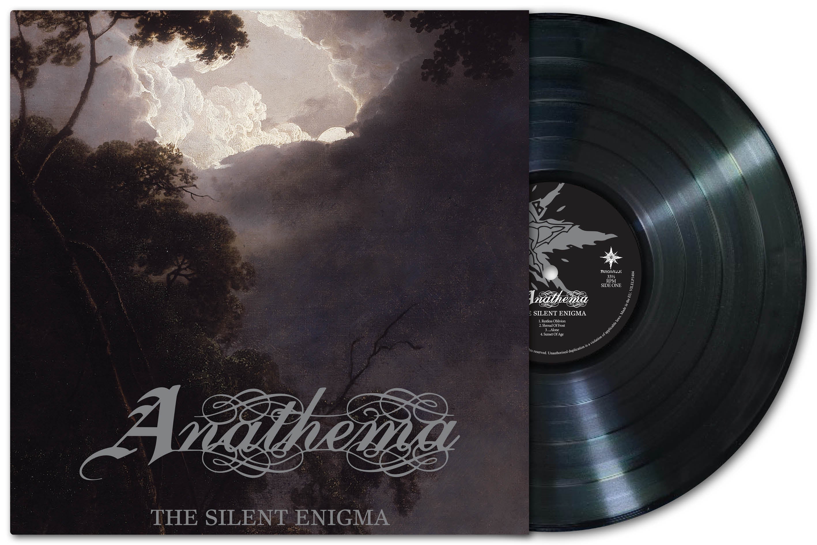 Anathema The Silent Enigma LP svart vinyl remaster