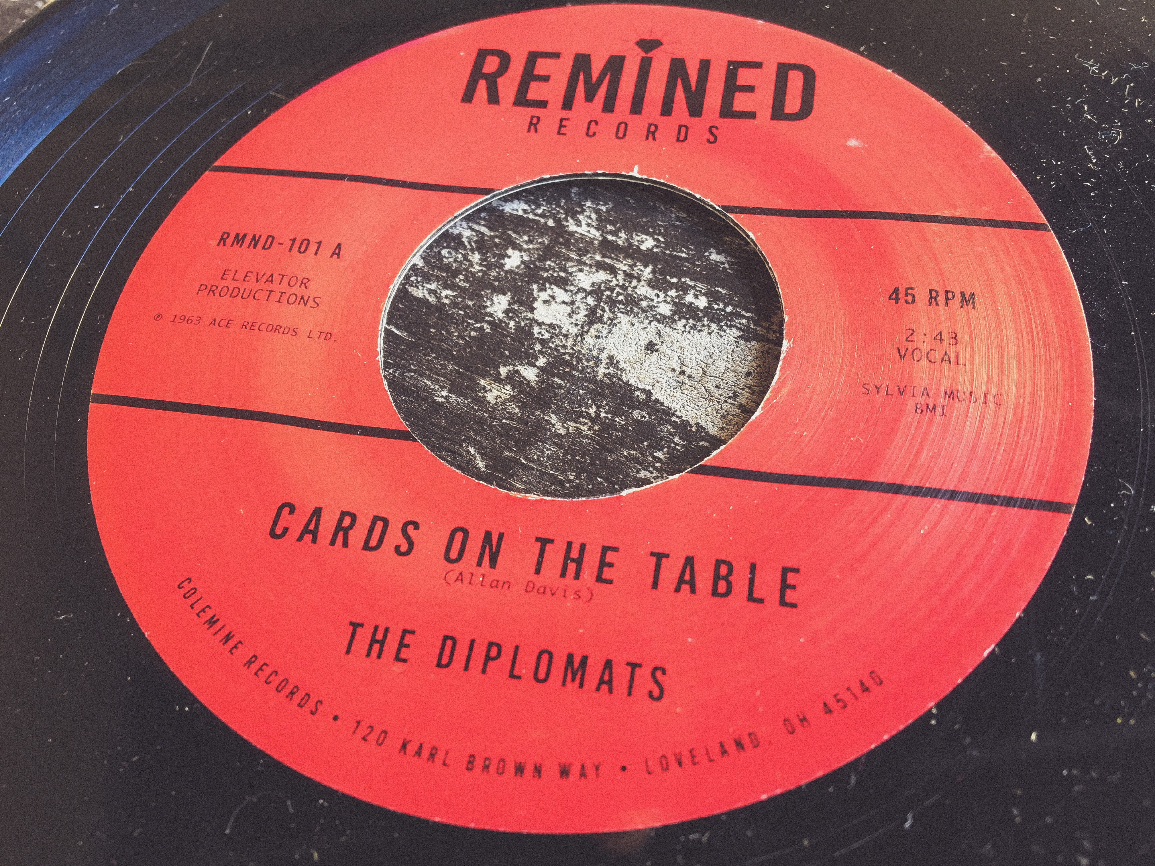 Diplomats Cards On The Table 7" vinylsingel soul