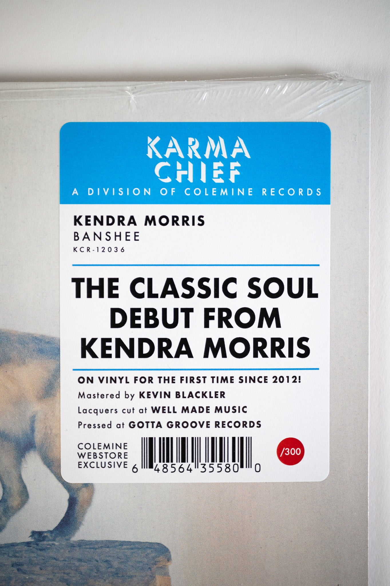 Kendra Morris Banshee dobbel-LP blood orange vinyl