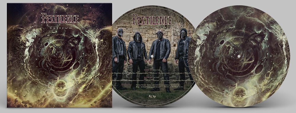 Pestilence Exitivm LP picture disc håndnummerert