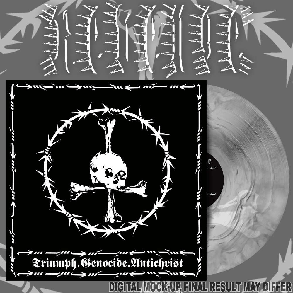 REVENGE Triumph.Genocide.Antichrist LP galaxy vinyl