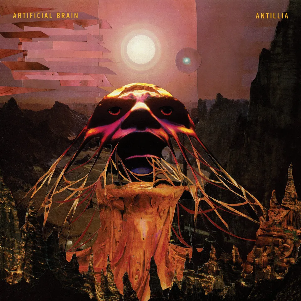 Artificial Brain Antillia LP vinyl svart 2026