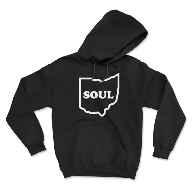 Colemine Ohio Soul hettegenser svart bomull