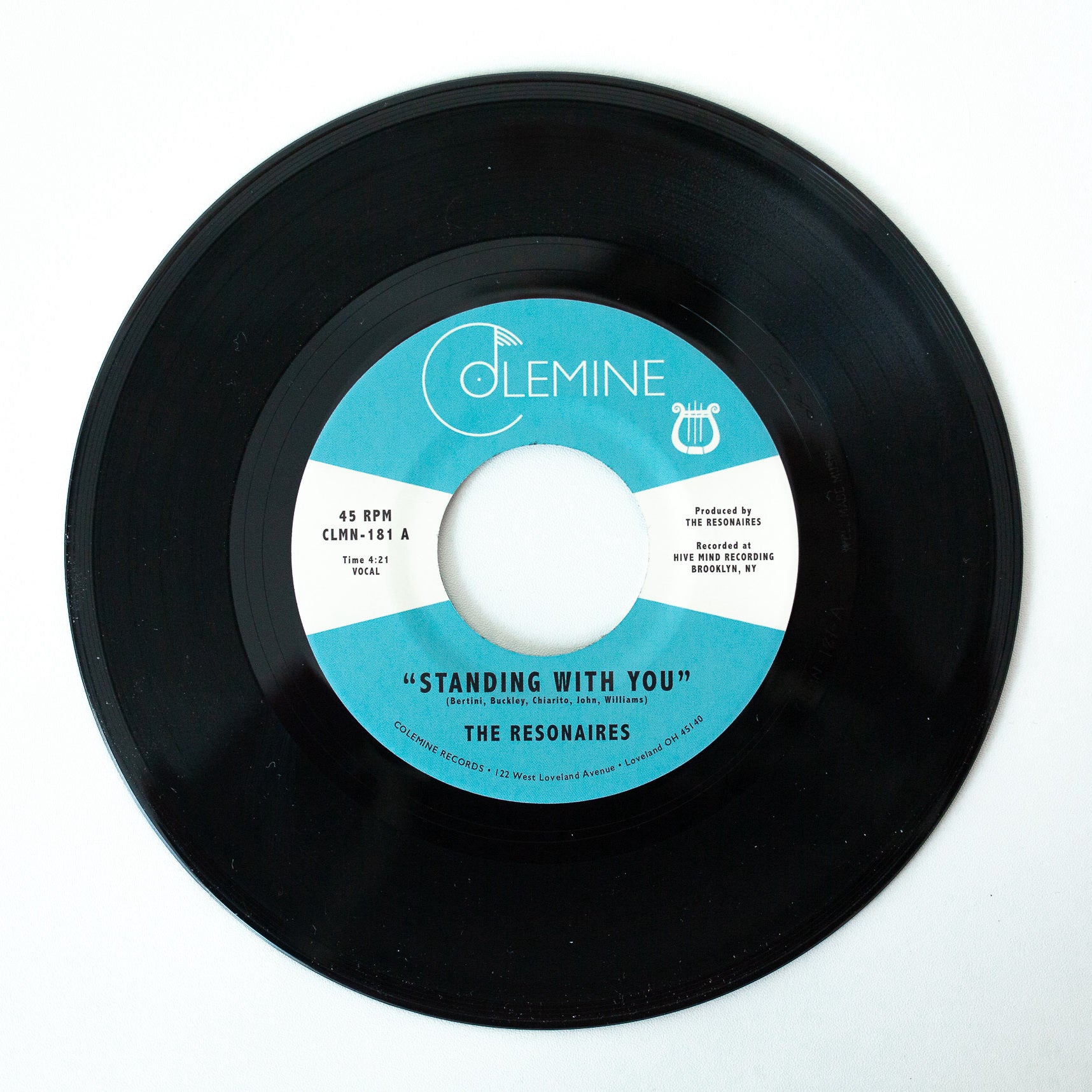 The Resonaires Standing With You 7" vinylsingel oransje vinyl