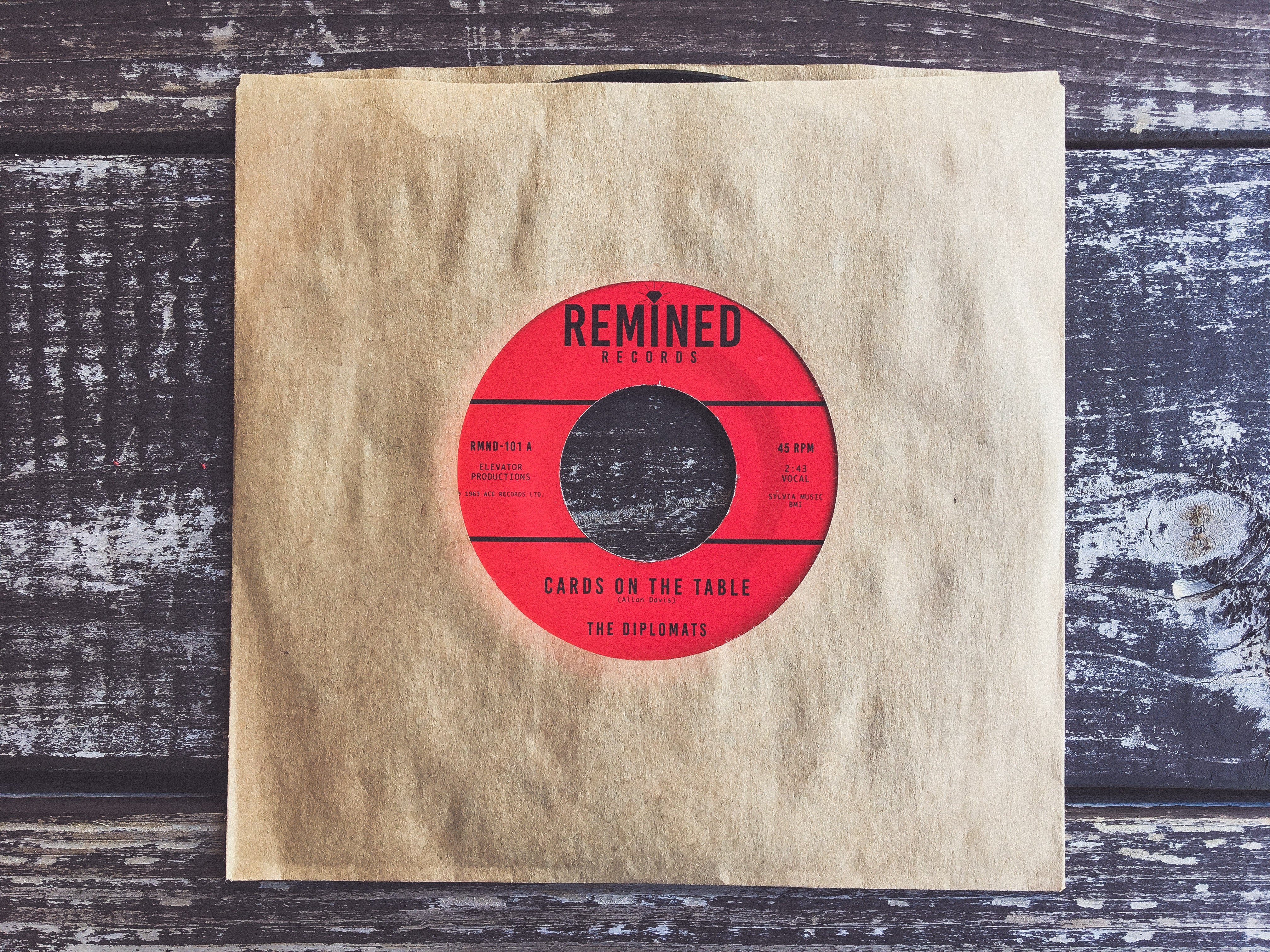 Diplomats Cards On The Table 7" vinylsingel soul