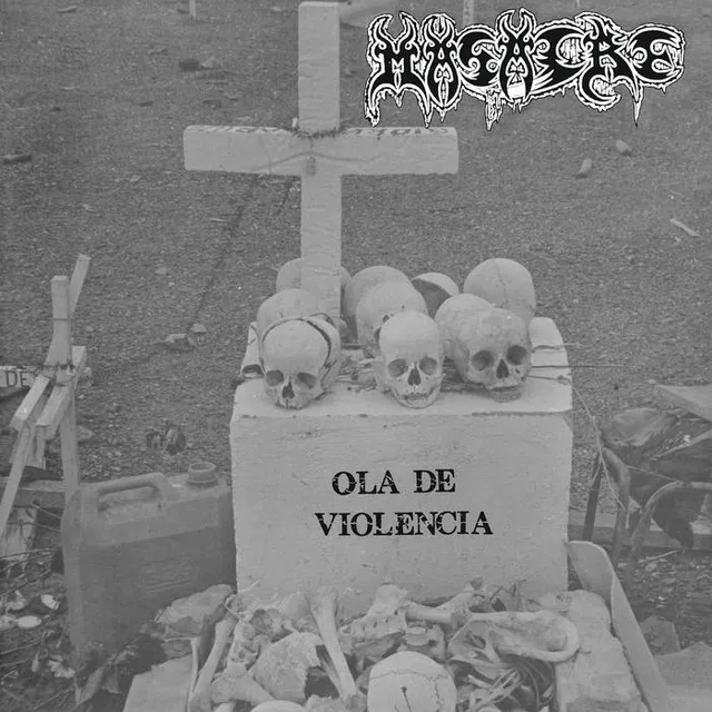Masacre Ola De Violencia LP rød vinyl bonusspor