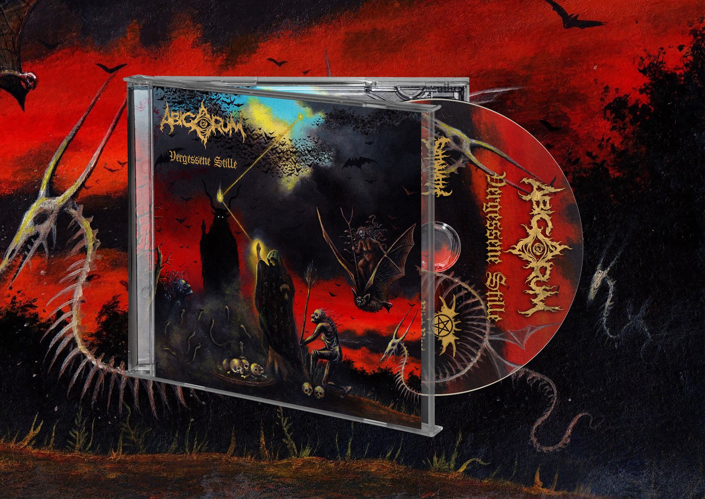 ABIGORUM Vergessene Stille CD jewelcase black/doom