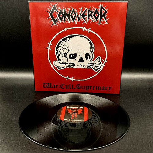 Conqueror War Cult Supremacy LP vinyl black death metal