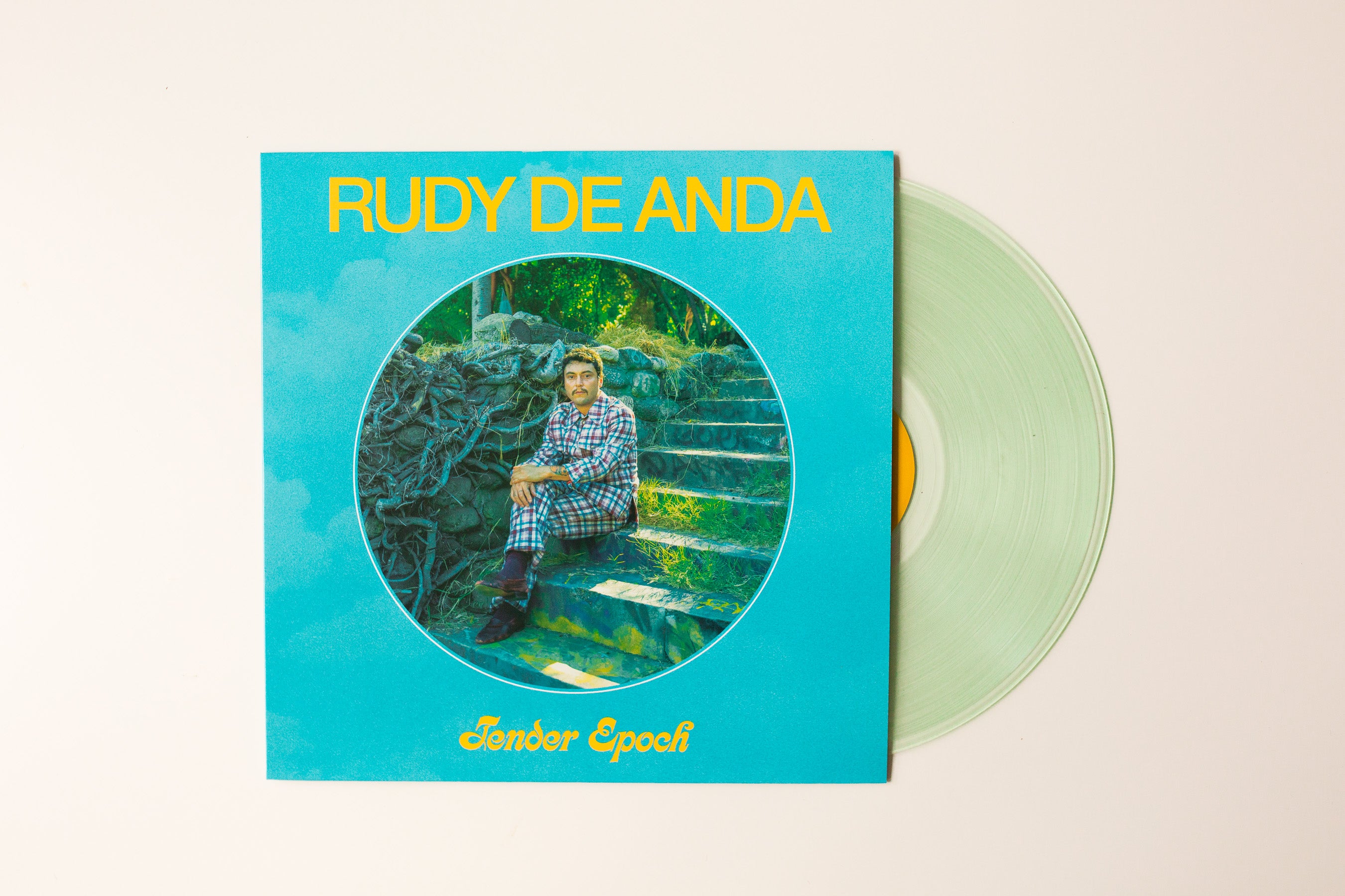 Rudy De Anda Tender Epoch LP svart vinyl latin-psych
