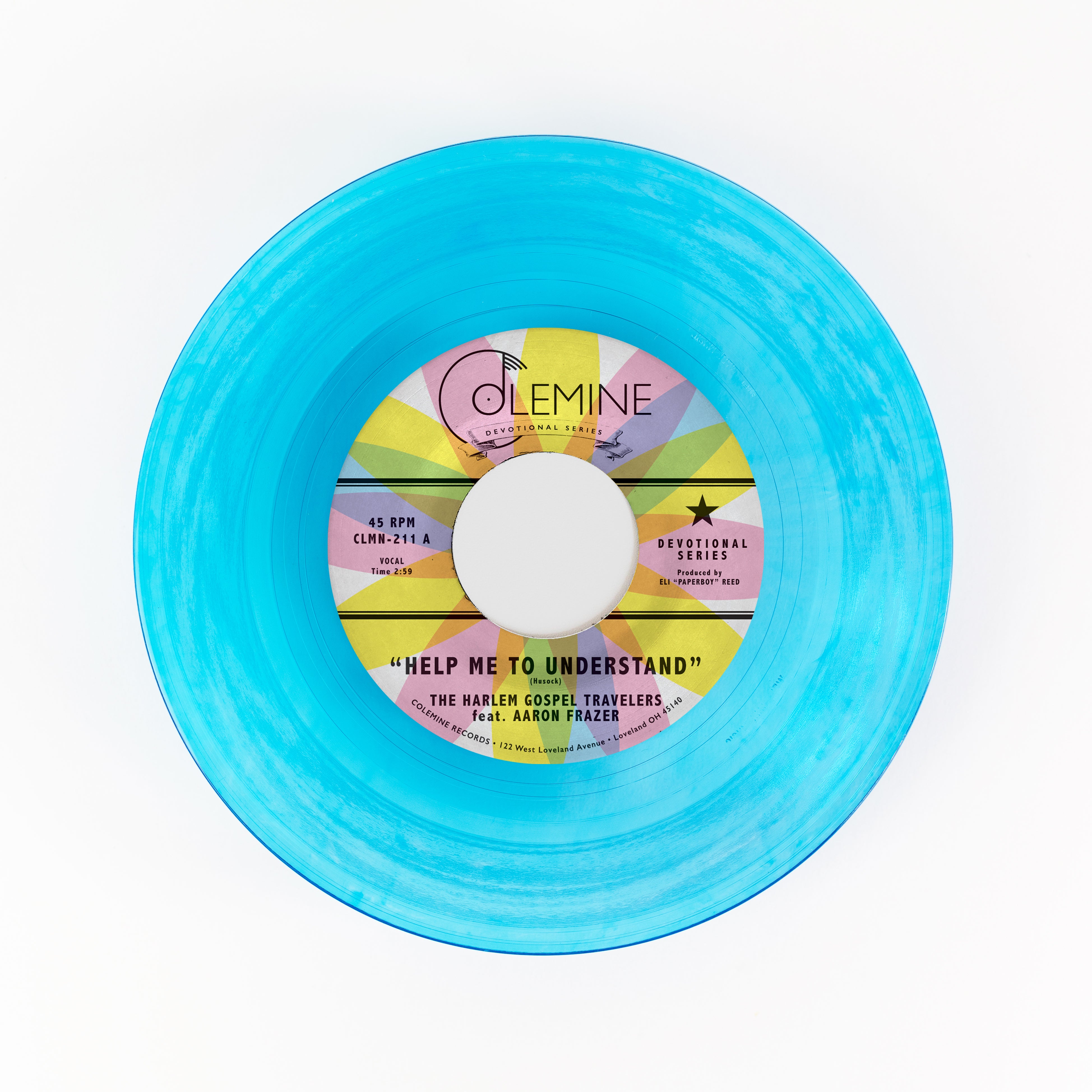 Harlem Gospel Travelers Help Me To Understand vinyl 7 svart