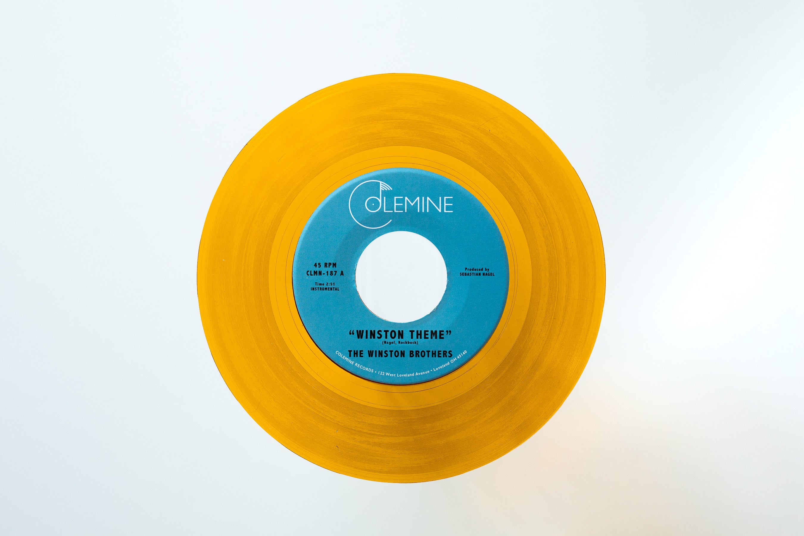 Colemine Winston Brothers Winston Theme 7" orange