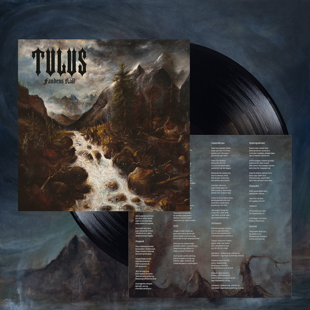 Tulus Fandens Kall LP svart vinyl black metal