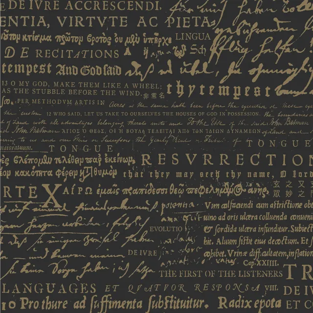 Recitations The First Of The Listeners LP svart vinyl
