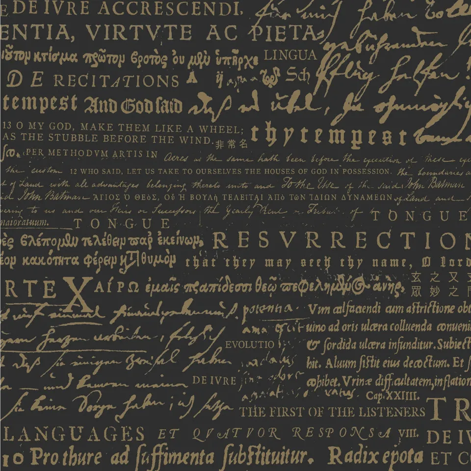Recitations The First Of The Listeners LP svart vinyl