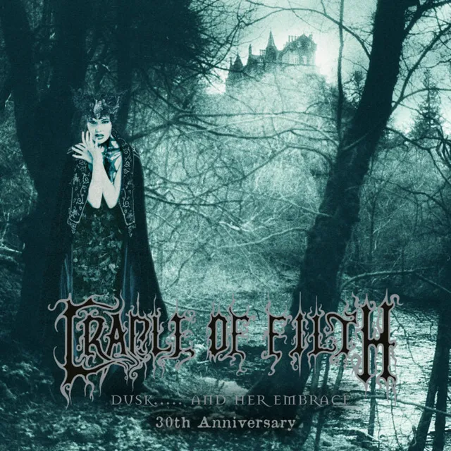 Cradle Of Filth Dusk And Her Embrace LP sølvvinyl