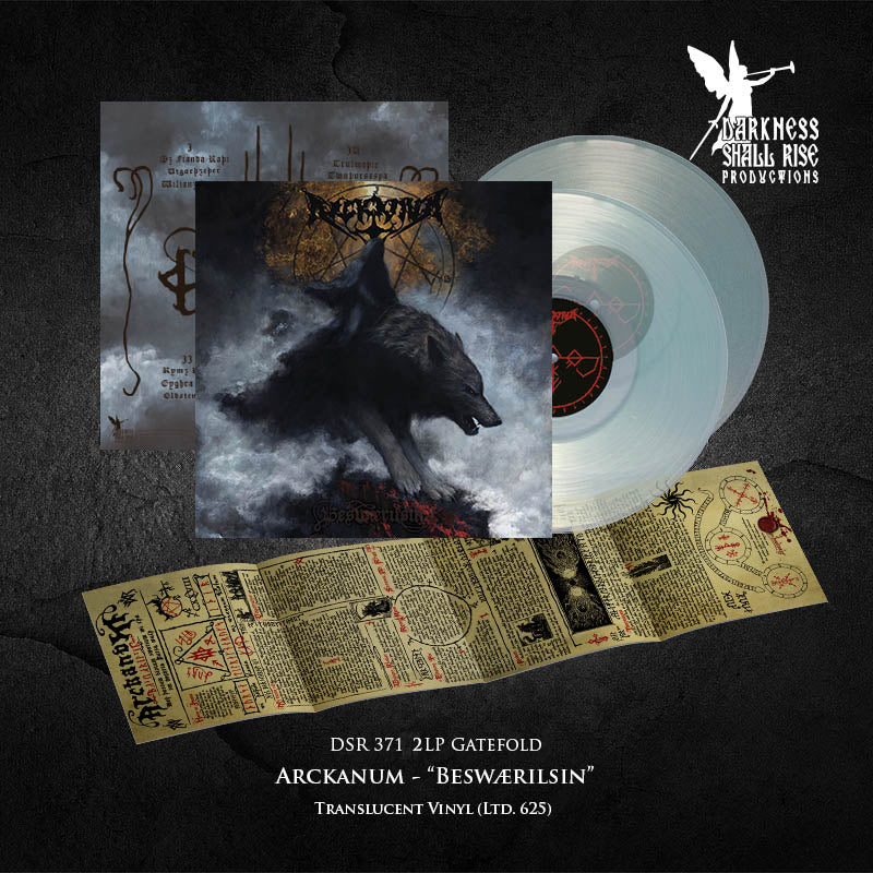 Arckanum Beswærilsin 2LP vinyl – translucent preorder