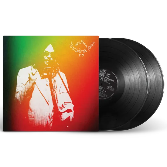 Neil Young Tonight’s The Night 50th Anniversary 2LP klar vinyl