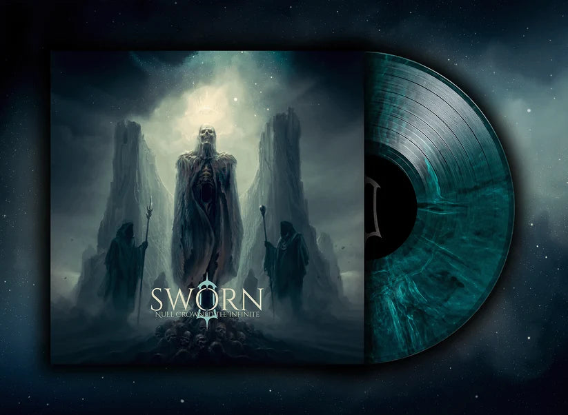 Sworn Null Crowned The Infinite LP grønn marmor