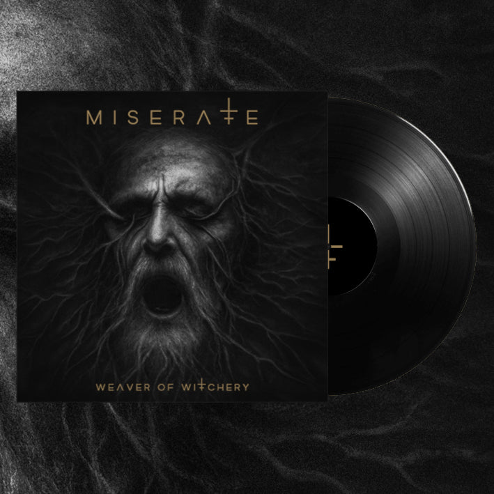 Miserate Weaver Of Witchery MLP vinyl svart 180g