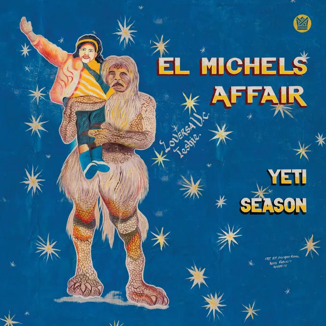 El Michels Affair Yeti Season LP klar blå vinyl