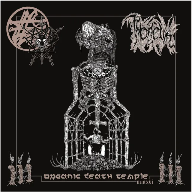 Throneum Organic Death Temple MMXVI CD gull-CD death metal