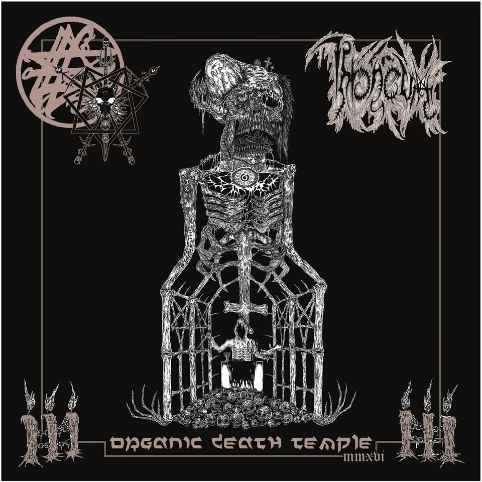 Throneum Organic Death Temple MMXVI CD gull-CD death metal