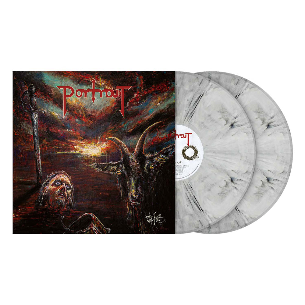 Portrait The Host 2LP vinyl hvit/svart marmorert