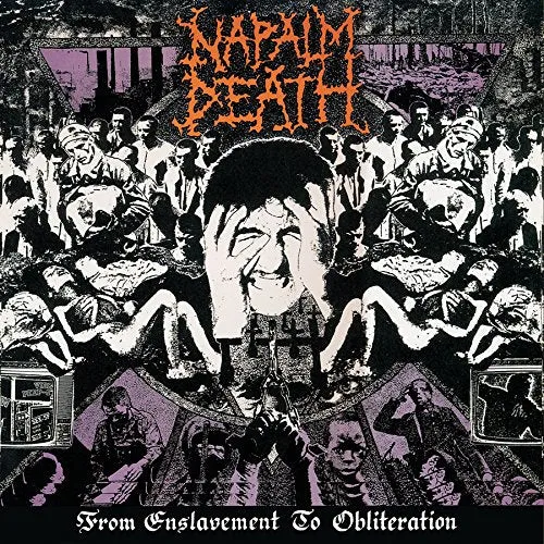Napalm Death From Enslavement To Obliteration LP svart vinyl