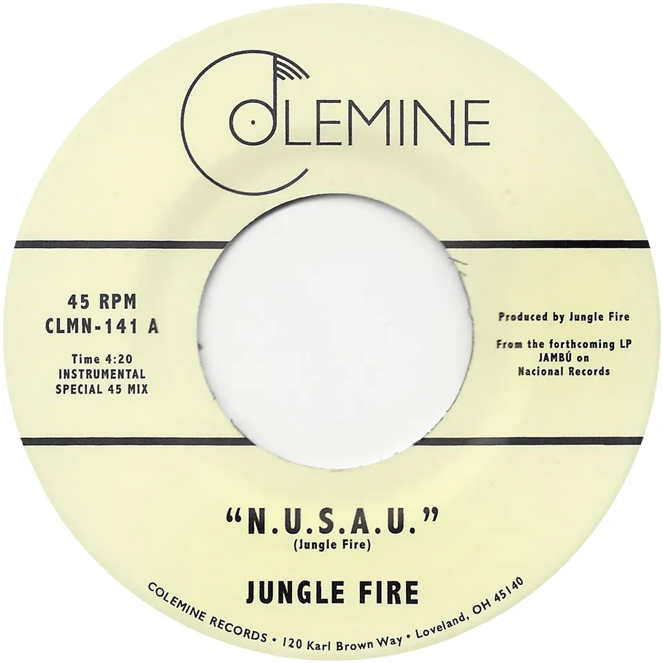 Jungle Fire N.U.S.A.U. 7" singel grønn vinyl
