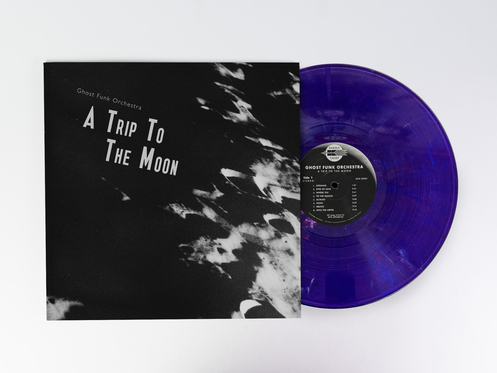 Ghost Funk Orchestra A Trip To The Moon LP svart vinyl
