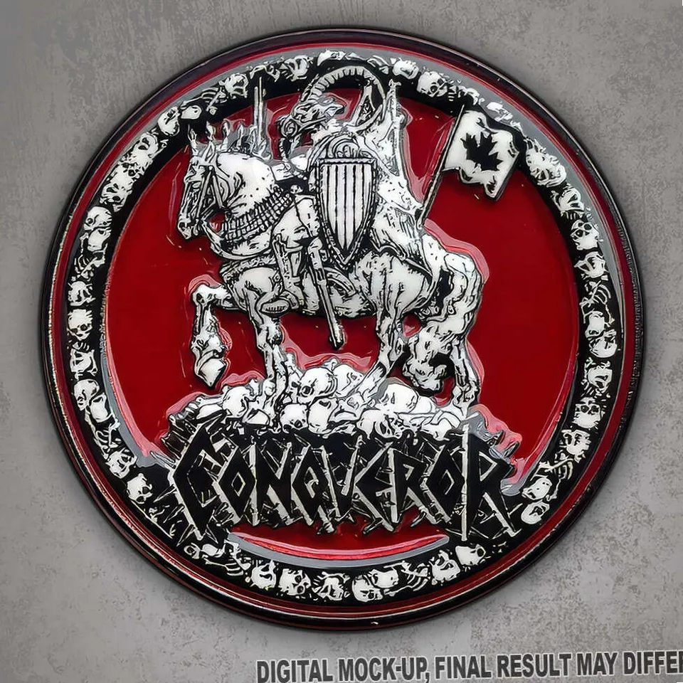 Conqueror War Cult Supremacy pin metallmerke