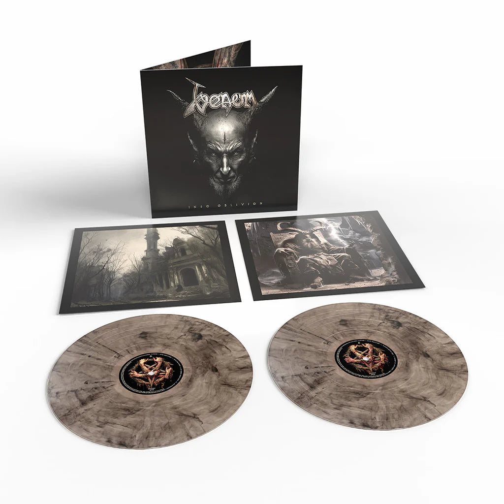 Venom Into Oblivion 2LP clear smoke vinyl