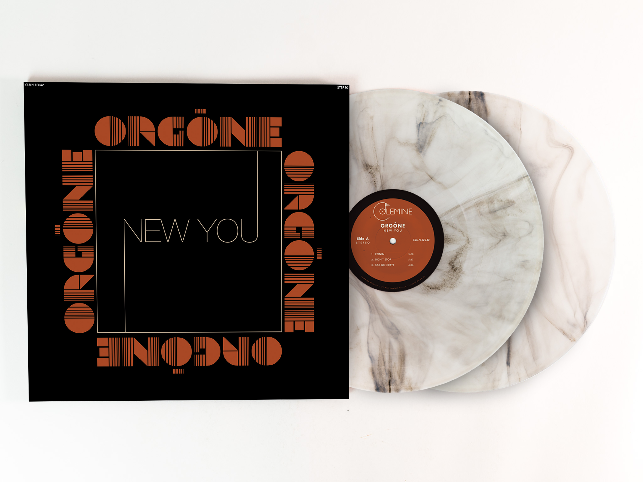 Orgone New You vinyl 2xLP seaglass swirl