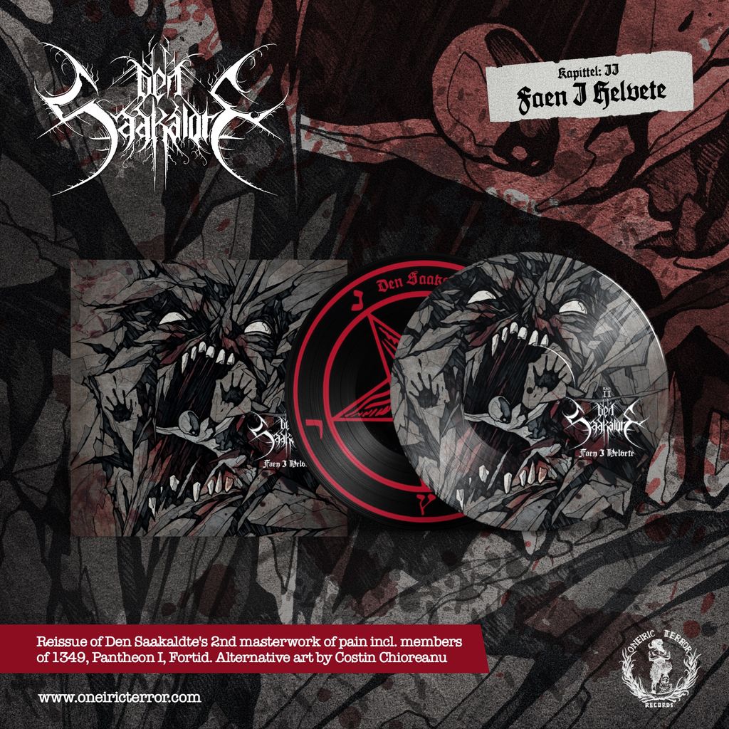 Den Saakaldte Faen i Helvete picture disc LP