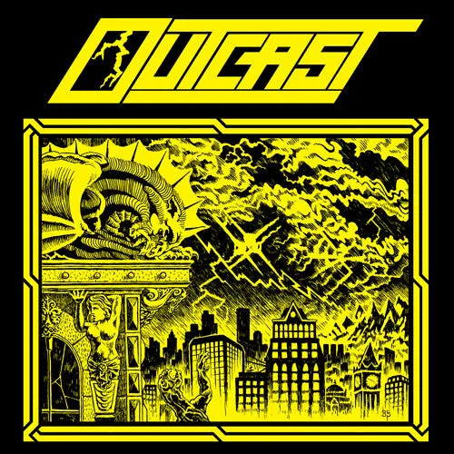 Outcast Outcast 10" EP svart vinyl heavy metal
