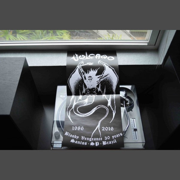 Vulcano Bloody Vengeance vinyl LP svart reissue