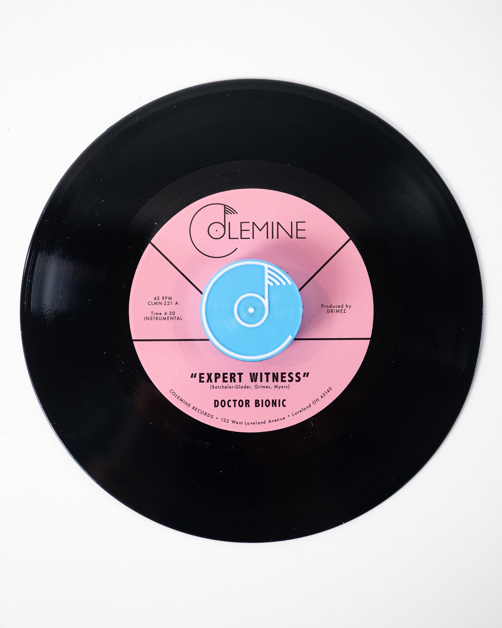 Doctor Bionic Expert Witness 7-tommer singel instrumental