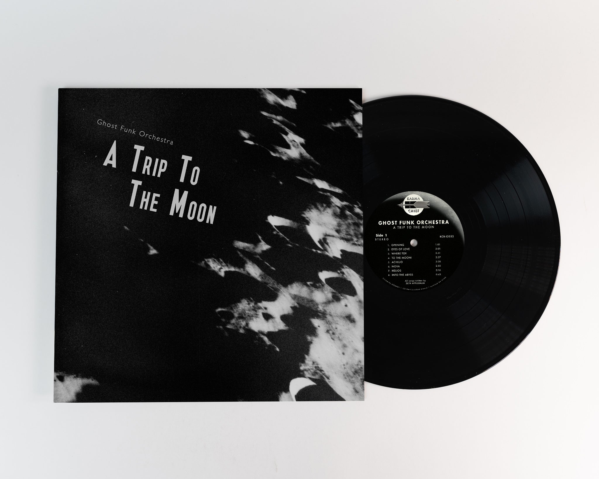 Ghost Funk Orchestra A Trip To The Moon LP svart vinyl