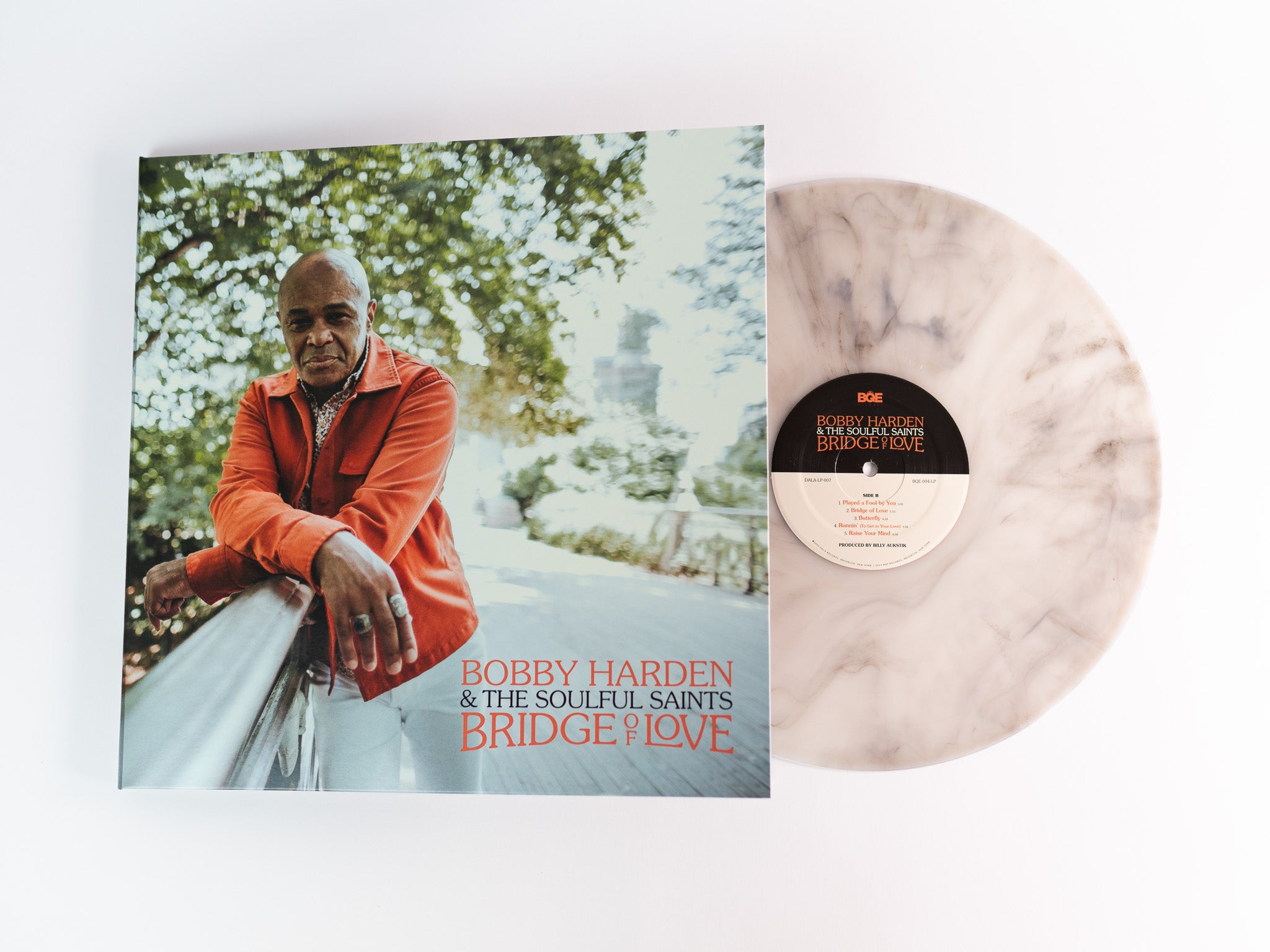 Bobby Harden Bridge of Love DALA-007 LP hazy black soul-vinyl
