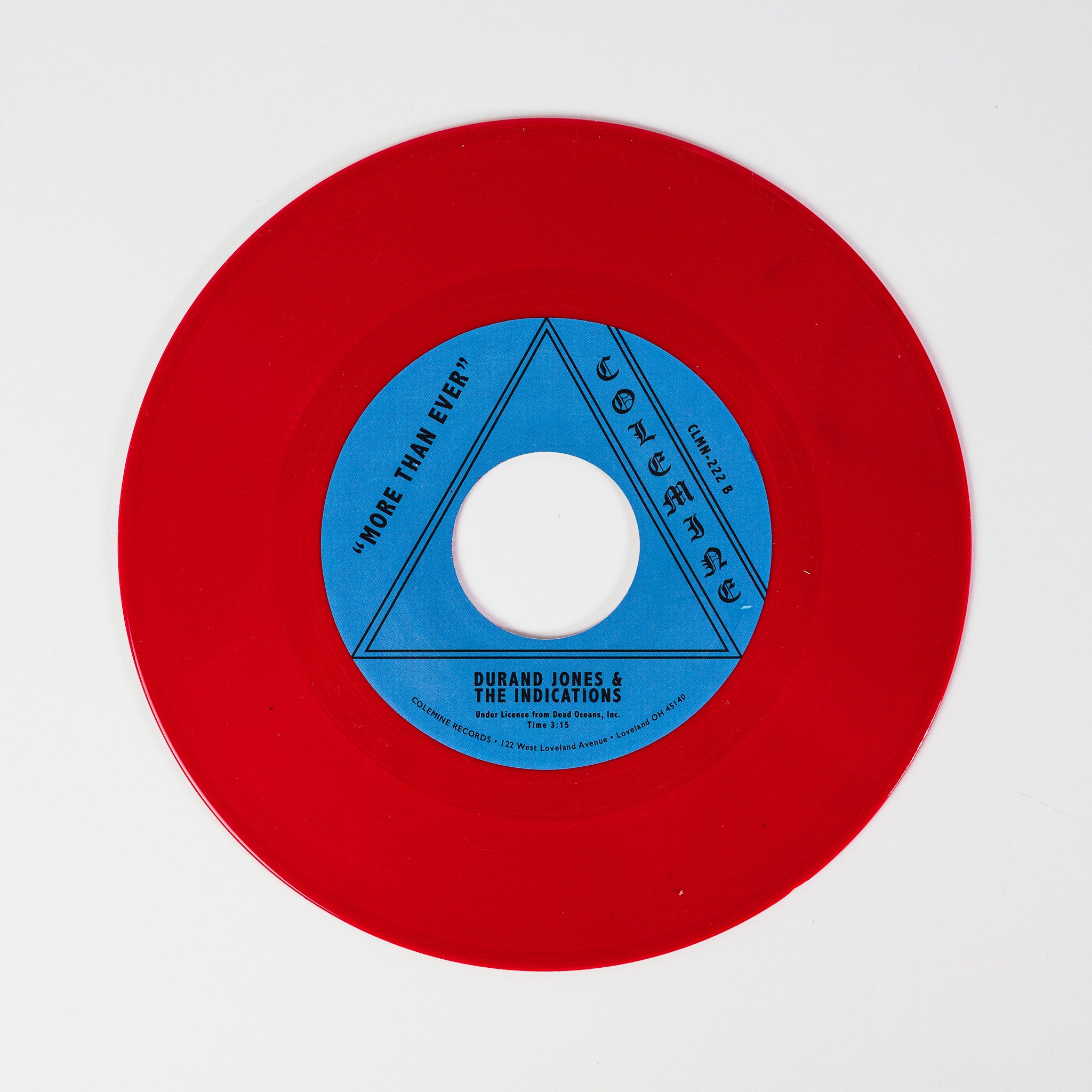 Durand Jones & The Indications Ride or Die More Than Ever 45 svart vinyl
