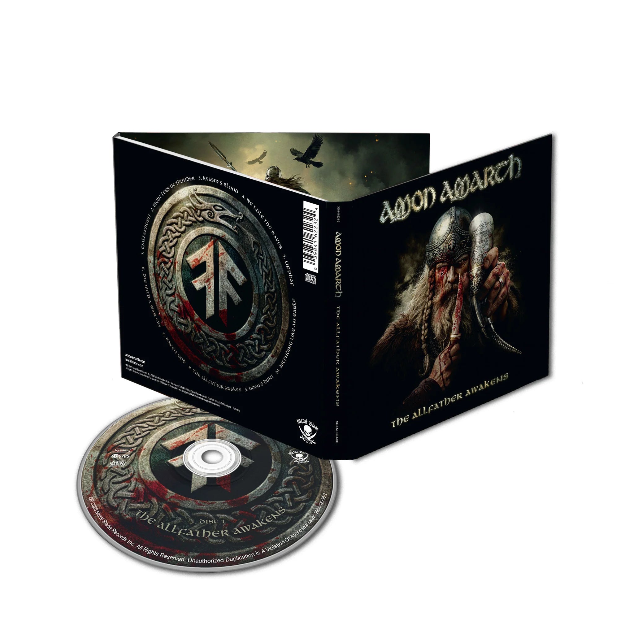 Amon Amarth The Allfather Awakens CD digipak