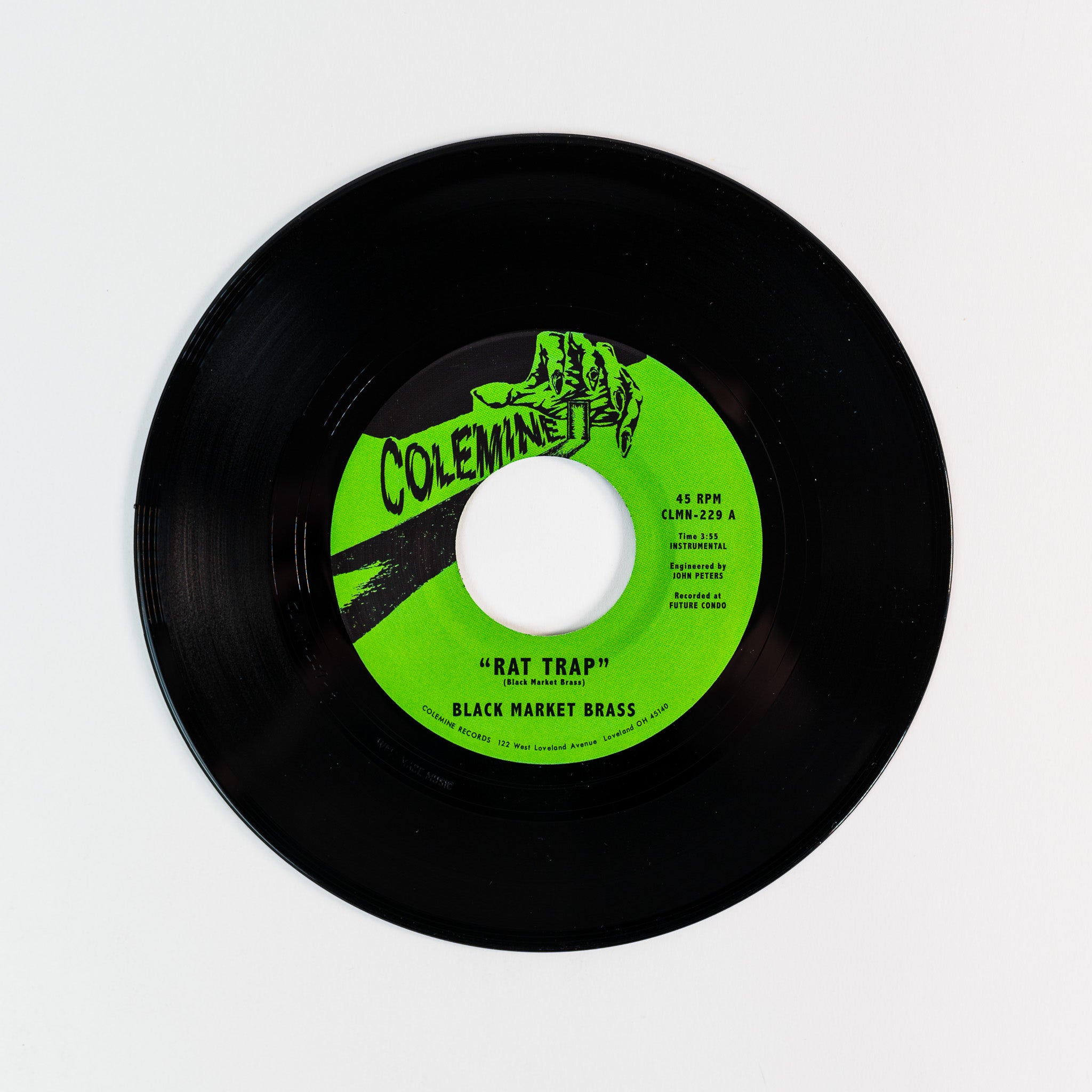 Colemine Black Market Brass Rat Trap singel 7" lilla afrobeat
