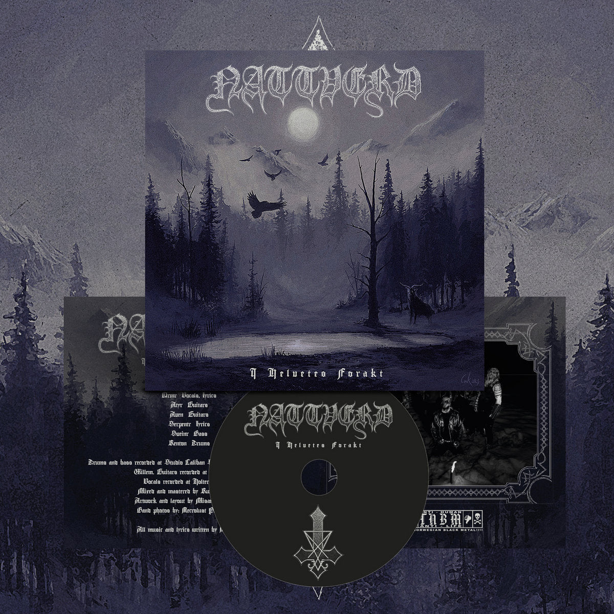 Nattverd I Helvetes Forakt CD jewelcase black metal