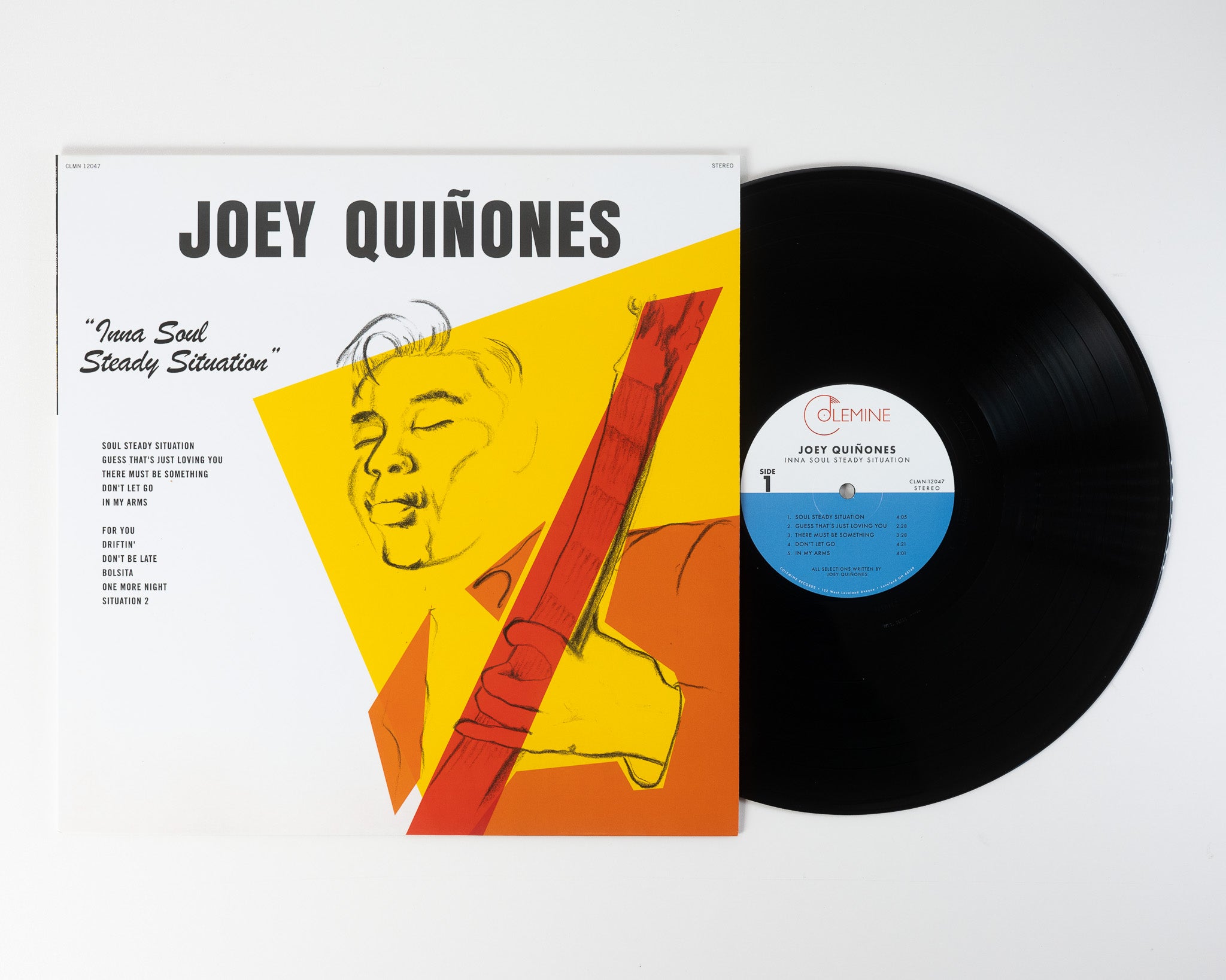 Colemine Joey Quiñones Inna Soul Steady Situation vinyl LP oransje
