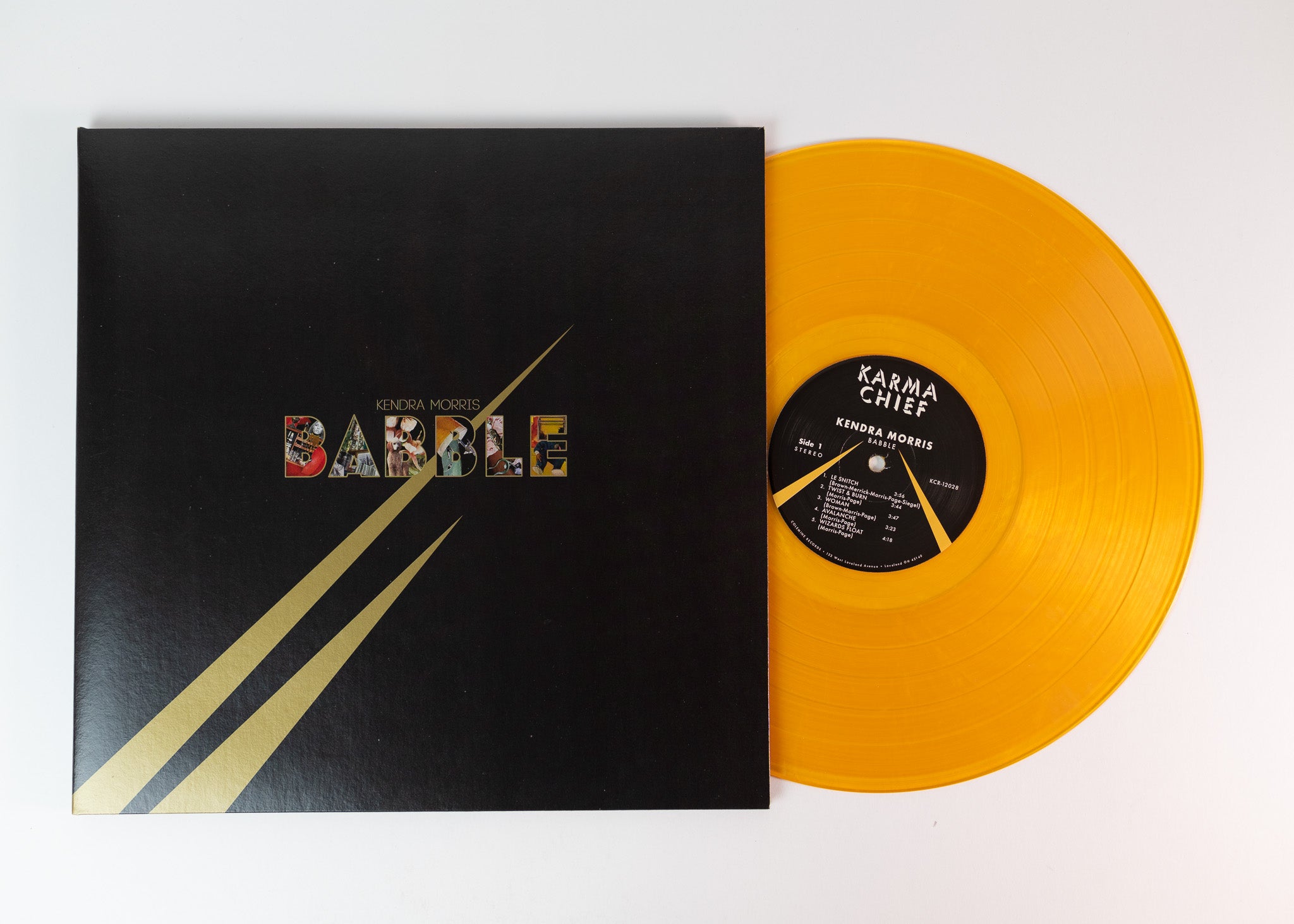 Kendra Morris Babble LP svart vinyl soul