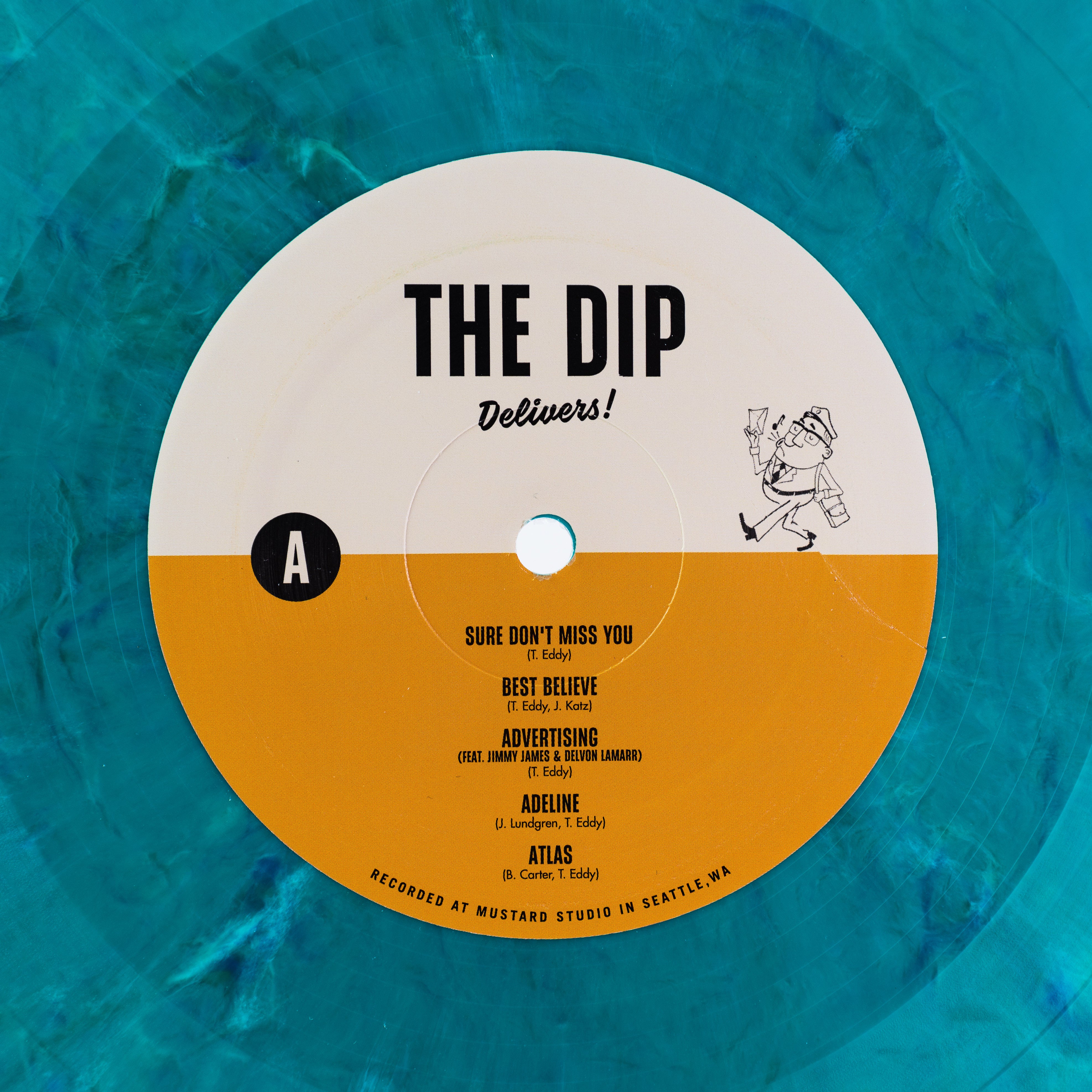 The Dip Delivers vinyl LP svart rhythm & blues