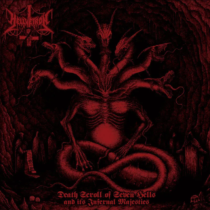 Hellvetron Death Scroll Of Seven Hells CD debut