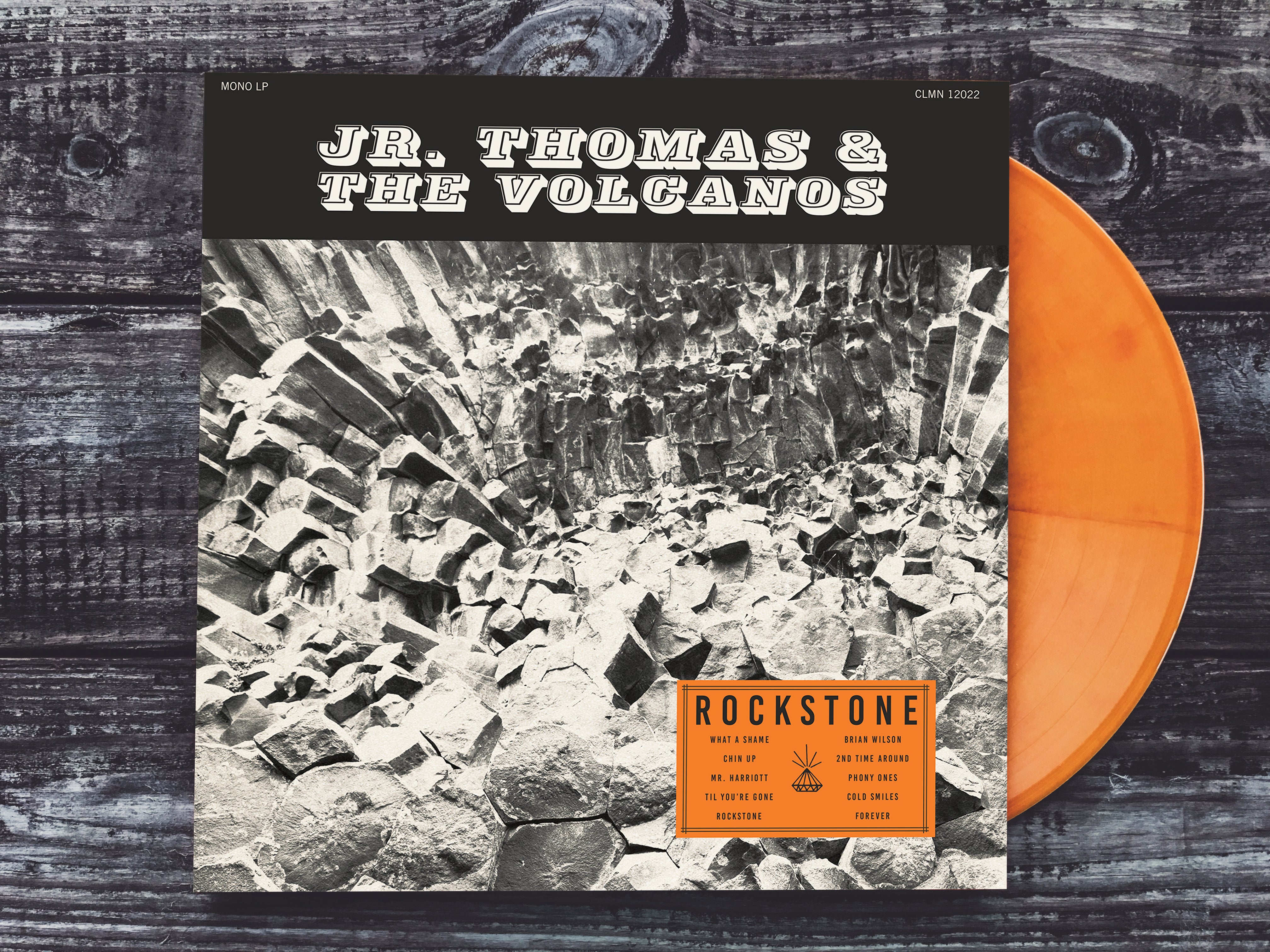 Jr. Thomas & The Volcanos Rockstone LP oransje vinyl
