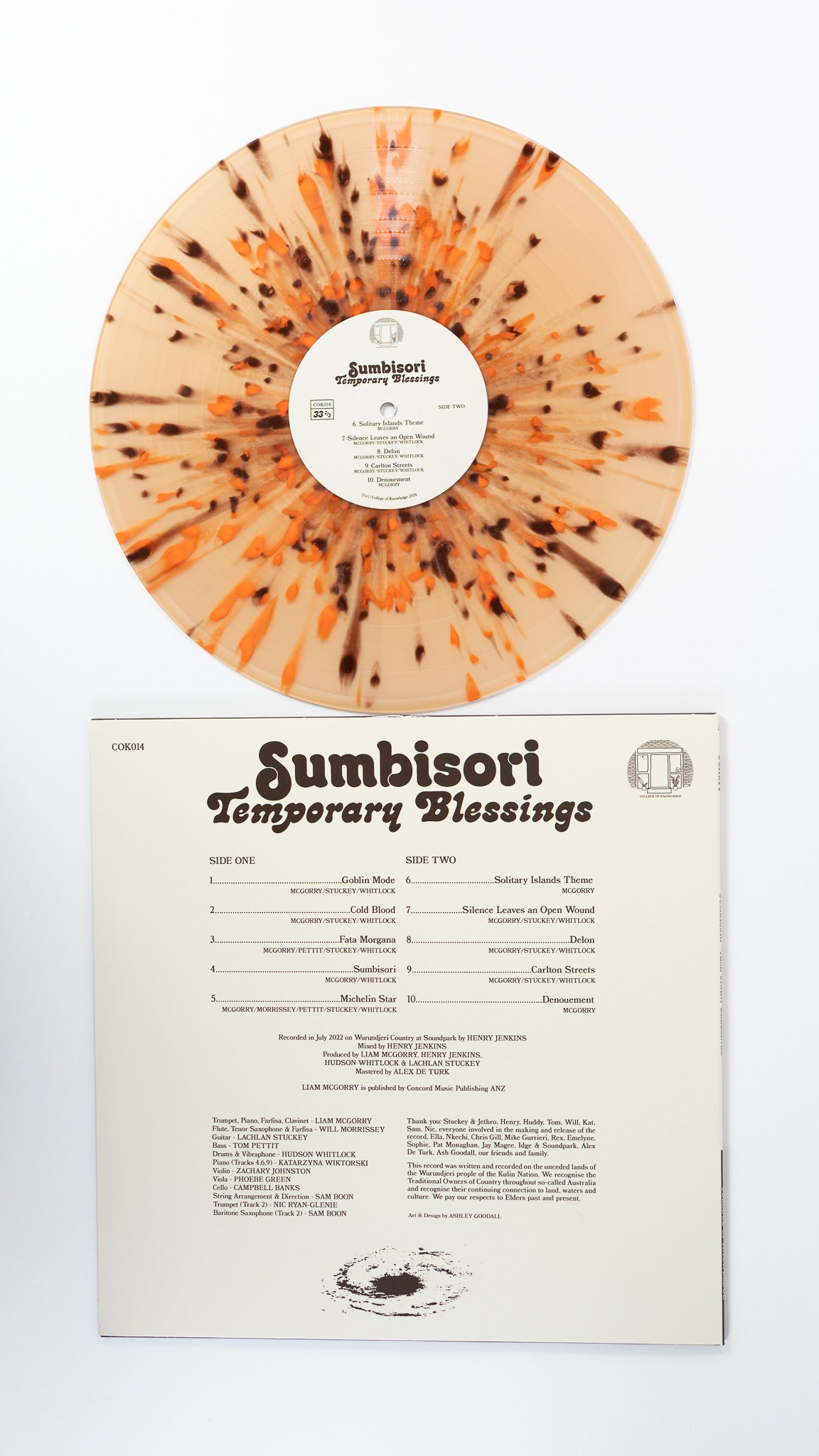 Temporary Blessings Sumbisori vinyl-LP splatter soul