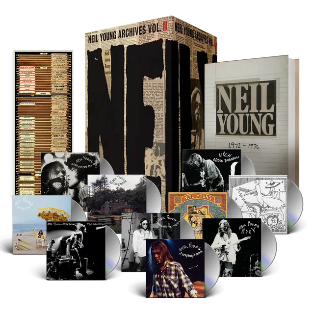 Neil Young Archives Vol. II 1972-1976 CD-boks deluxe 10CD